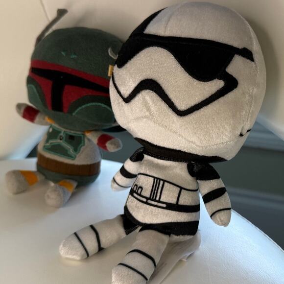 Star Wars Stormtrooper & Boba Fett Plush Bundle - Picture 3 of 7